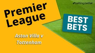 Banner for Premier League game between Aston Villa v Tottenham
